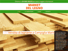 Tablet Screenshot of marketdellegno.org